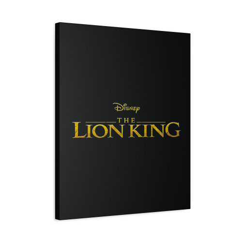 Lion King Logo Canvas Print Poster
