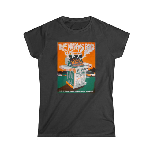 2007 Dave Matthews Band Las Vegas Ii Silkscreen Concert Poster Women's T-Shirt Tee