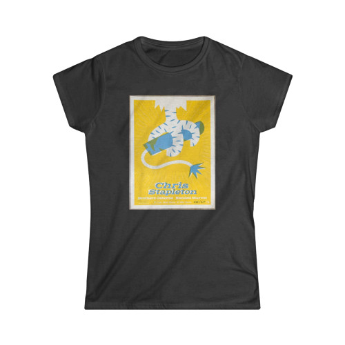 2019 Chris Stapleton Charleston Silkscreen Concert Poster Women's T-Shirt Tee