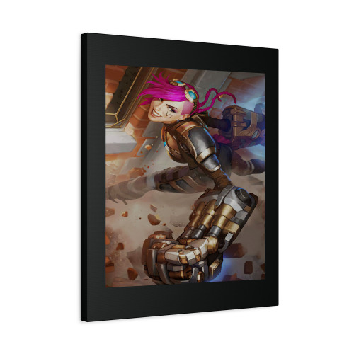 Vi League Of Legends 2 Canvas Print Poster