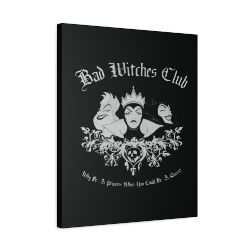 Villains Disney Bad Witches Club Classic Canvas Print Poster