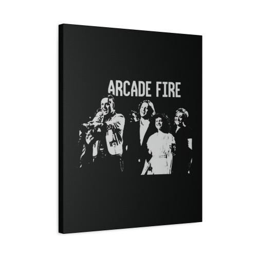 Vintage Arcade Fire Band World Tour 2022 Canvas Print Poster