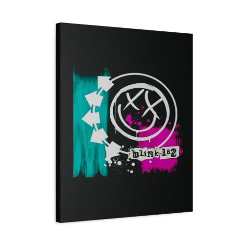 Vintage Blink 182 Band Canvas Print Poster