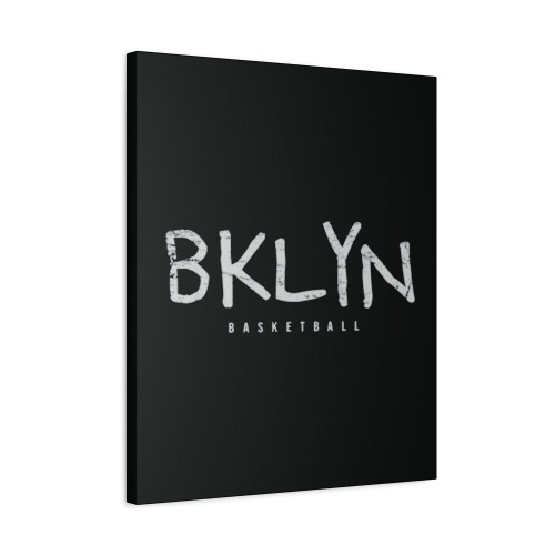 Vintage Brooklyn Basketball Team Canvas Print Poster