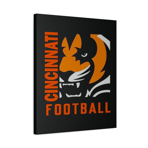 Vintage Cincinnati Football Team Canvas Print Poster
