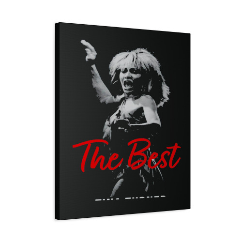 Vintage Memorial The Best 1939 2023 Queen Of Rock N Roll Tina Turner Canvas Print Poster