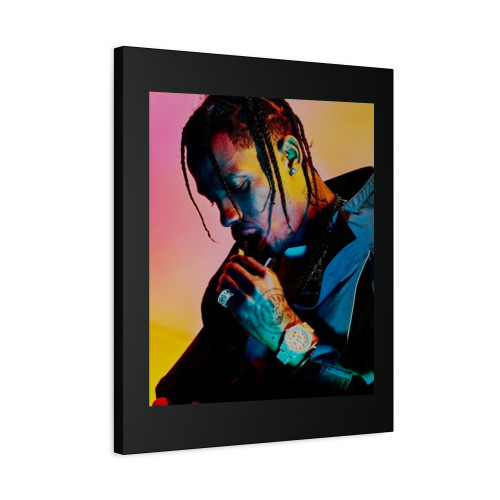 Vintage Rap Travis Scott Jack Boys Hip Hop Canvas Print Poster