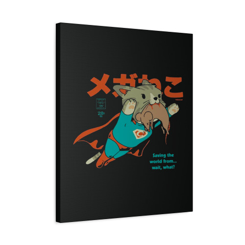 Vo Maria Supa Cat Canvas Print Poster