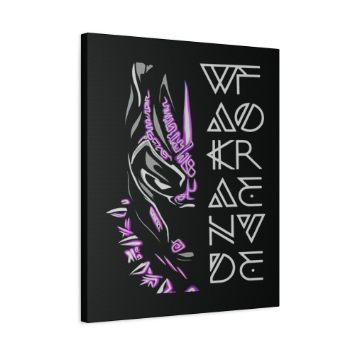 Wakanda Forever Tanks Black Panther Canvas Print Poster