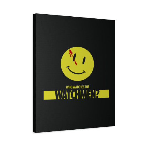 Watchmen Smiley Face Canvas Print Poster