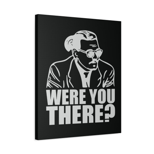 Were You There Justice For Johnny Depp Canvas Print Poster