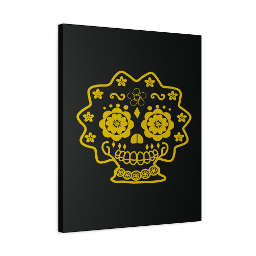 Lisa Simpson Day Of The Dead Canvas Print Poster