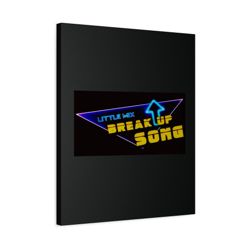 Little Mix Break Up Song Logo Canvas Print Poster