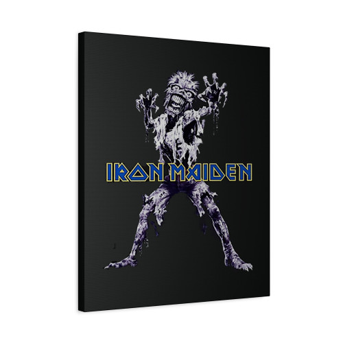 Live After Death Retro Prin Iron Maiden Canvas Print Poster