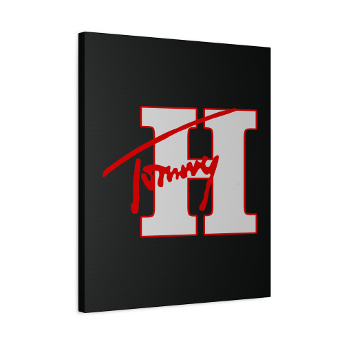 Logo Of Tommy Hilfiger History Canvas Print Poster