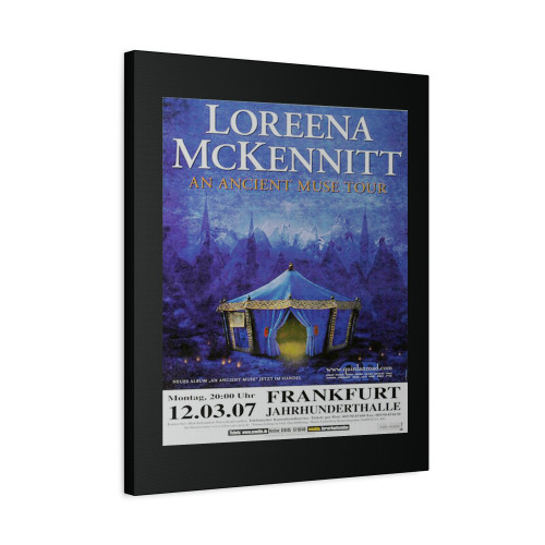 Loreena Mckennitt Ancient Muse Frankfurt 2007 Canvas Print Poster