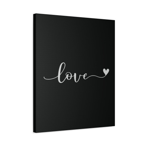 Love With Little Heart Canvas Print Poster