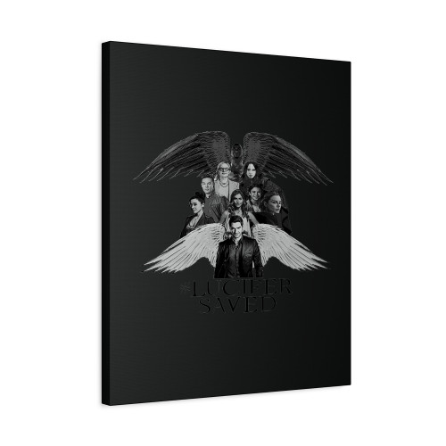 Lucifer Morningstar Lucifer Saved Canvas Print Poster
