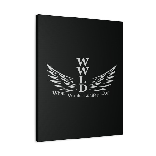 Lucifer Wwld Wings Canvas Print Poster