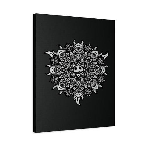 Mandala Jack Canvas Print Poster
