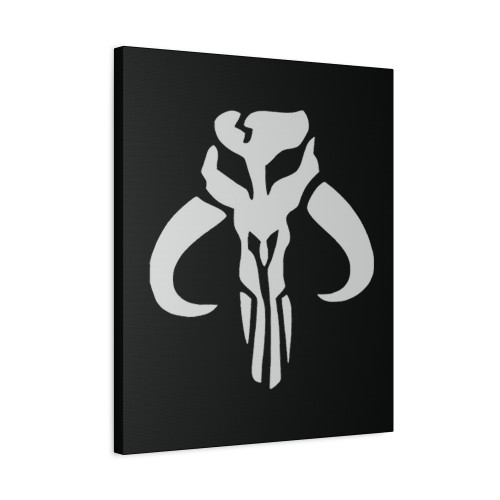 Mandalorian Mythosaur Art Love Logo Canvas Print Poster