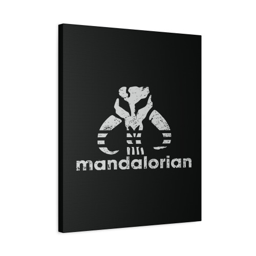 Mando Athletics Mandalorian Canvas Print Poster