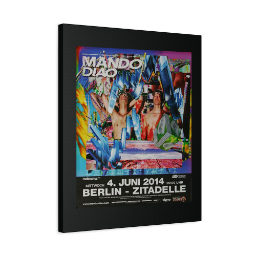 Mando Diao Aelita Berlin 2014 Canvas Print Poster