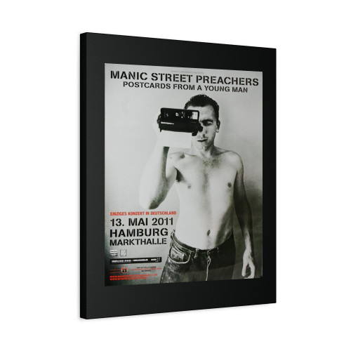 Manic Street Preachers National Treasures Hamburg 2011 Canvas Print Poster