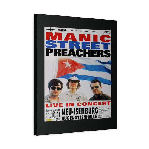 Manic Street Preachers The Masses Neu-Isenburg 2001 Canvas Print Poster