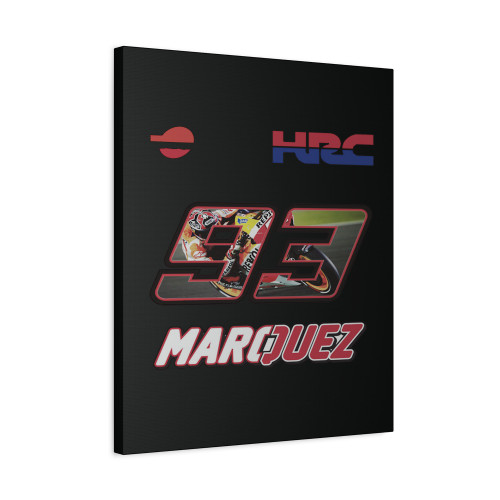 Marc Marquez Moto Gp 93 Honda Hrc Canvas Print Poster