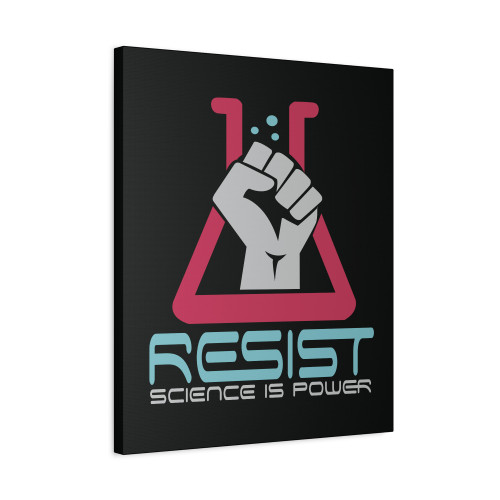 March For Science Resist Science March Resist Earth Day Canvas Print Poster