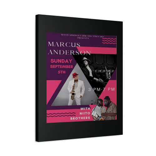 Marcus Anderson And The Niito Brothers Canvas Print Poster