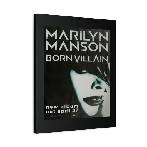 Marilyn Manson Born Villain 2012 Canvas Print Poster
