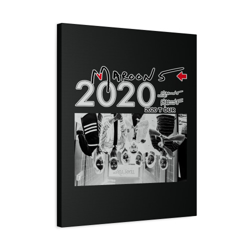 Maroon 5 With Meghan Trainor Canvas Print Poster