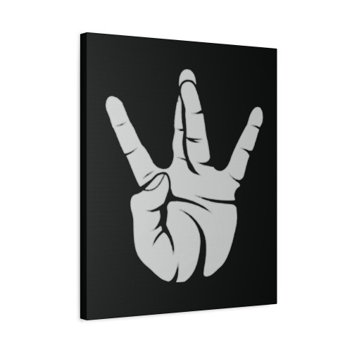 Westside West Coast Rap Hip Hop Hand Canvas Print Poster