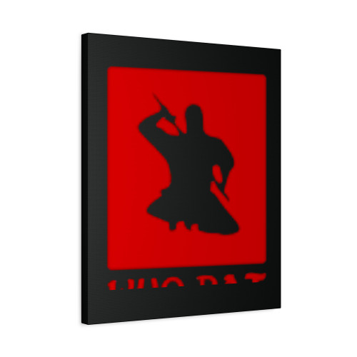 Who Dat Ninja Canvas Print Poster