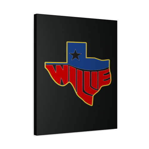 Willie Nelson Canvas Print Poster