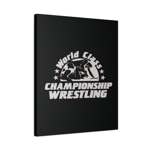 World Class Championship Wrestling Canvas Print Poster
