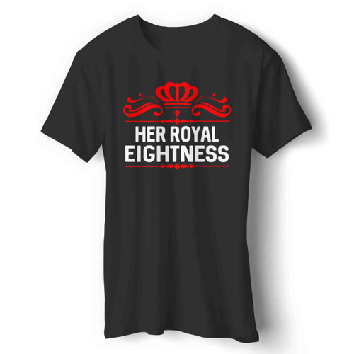 Her Royal Eightness Birthday Princess Man's T-Shirt