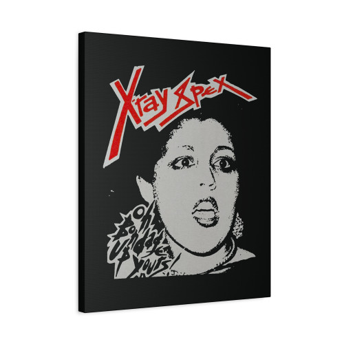 X Ray Spex Oh Bondage Canvas Print Poster