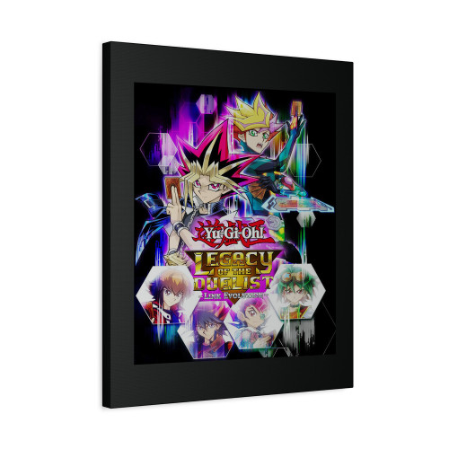Yu Gi Oh Legacy Of The Duelist Link Evolution Canvas Print Poster