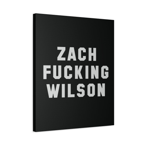 Zach Fuing Wilson Canvas Print Poster