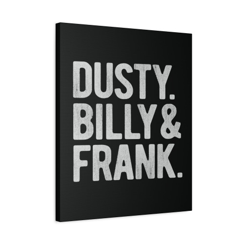 Zz Top Rock Band Dusty Hill Billy Gibbons Frank Beard Blues Guitar Player Canvas Print Poster