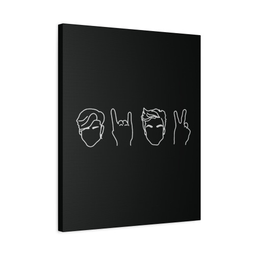 Dolan Twins Canvas Print Poster