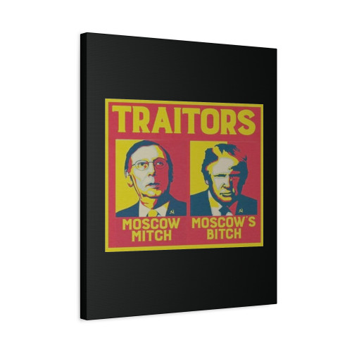 Just Say Nyet To Moscow Mitch Canvas Print Poster