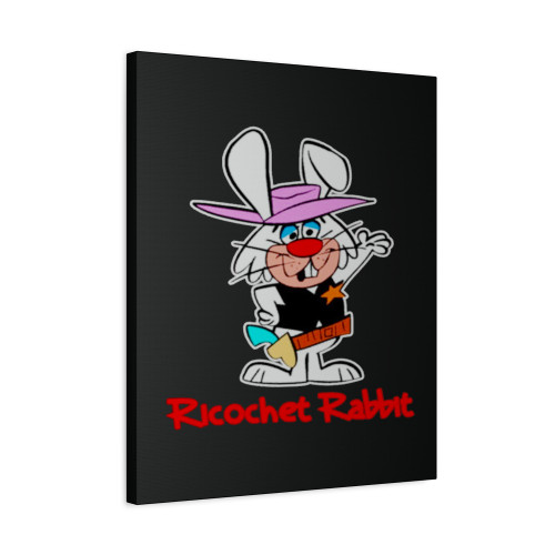 Ricochet Rabbit Canvas Print Poster