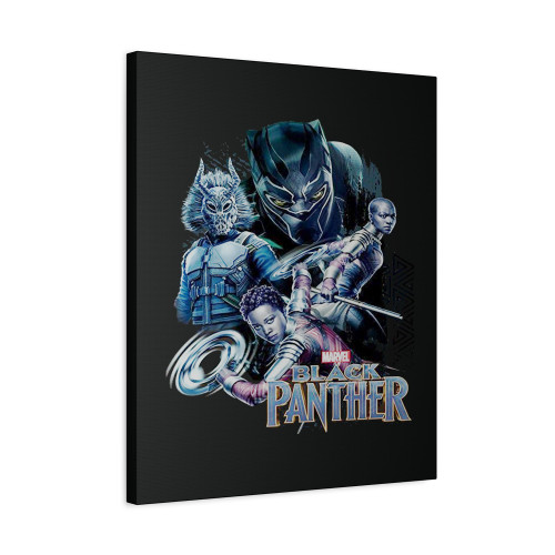 Marvel Black Panther 2018 Character Canvas Print Poster