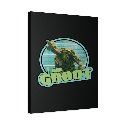 Marvel Comic Movie Classic Guardians Of The Galaxy Groot Canvas Print Poster