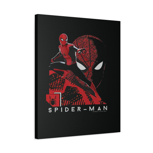 Marvel Spider Man Far From Home Pose Canvas Print Poster