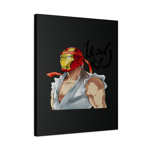 Marvel Vs Capcom Iron Ryu Canvas Print Poster
